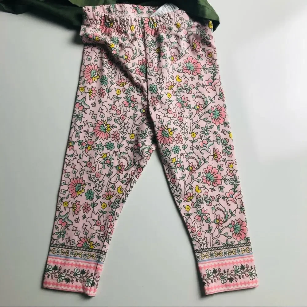 Carter's Baby Matching Floral Matching Set Sz 18M